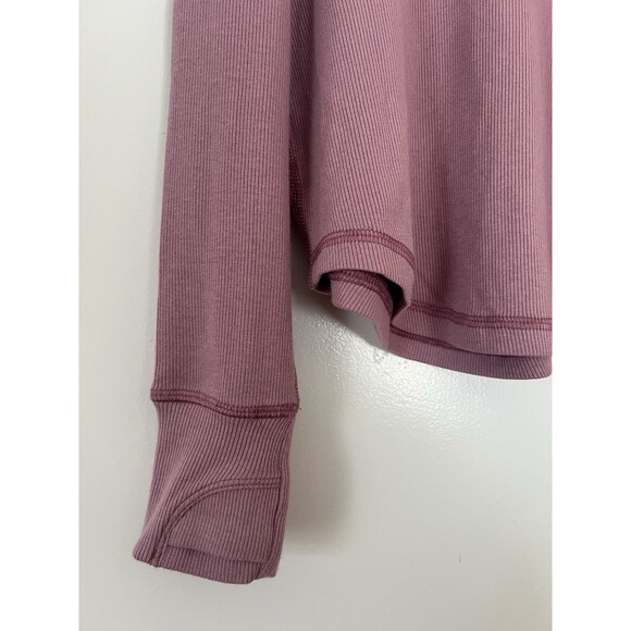 HANNA ANDERSSON MAUVE PINK ACTIVE L/S TOP SHIRT 120 6/7 - Picture 3 of 6